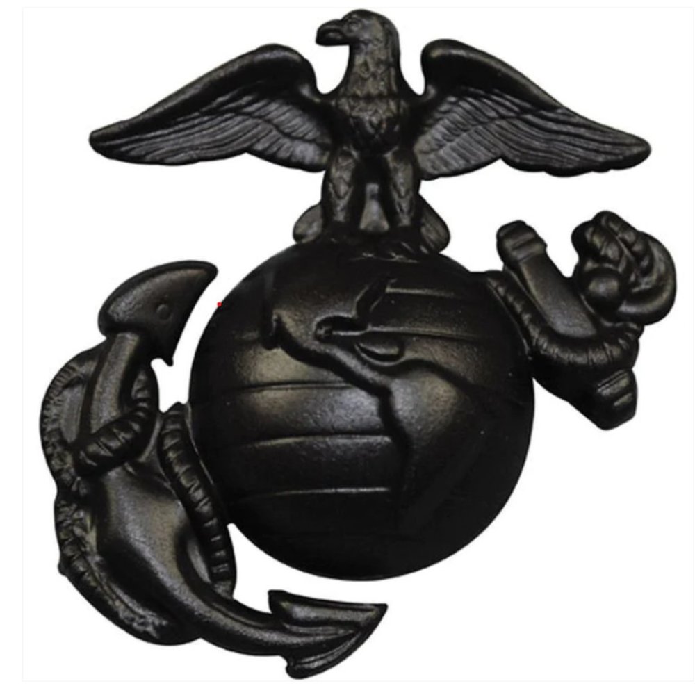USMC Enlisted Garrison Cap Device